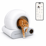 FURIIO Self-Cleaning Cat Litter Box Smart, Odor-Free & Effortless Cleaning