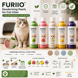 FURIIO - Deodorizing pearls for cat litter