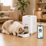 FURIIO Automatic Cat Feeder – Programmable Portion Control.