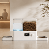 FURIIO DualFlow Pro 2-In-1 Smart Automatic Pet Feeder & Water Fountain