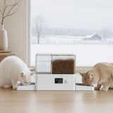 FURIIO DualFlow Pro 2-In-1 Smart Automatic Pet Feeder & Water Fountain