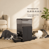 Smart Dual Bowl Automatic Cat Feeder – WiFi Feeding System for Two Cat