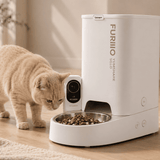 FURIIO Smart Automatic Cat Feeder 3L – Dual Bowl Camera System