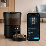 FURIIO NovaFlow 4L Smart Automatic Cat Feeder – WiFi App-Controlled Feeding System for Cats