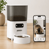 FURIIO NovaFeed Pro 5L Smart WiFi Automatic Cat Feeder with HD Camera