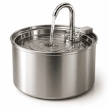 FURIIO Stainless Steel Cat Water Fountain – Ultra Quiet Pet Drinking Fountain | AquaPure