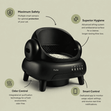 FURIIO 72L – Connected Automatic Self-Cleaning Litter Box