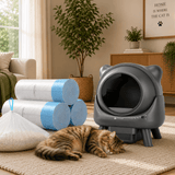 FURIIO - Replacement Bags for Self-Cleaning Litter box