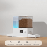 FURIIO DualFlow Pro 2-In-1 Smart Automatic Pet Feeder & Water Fountain