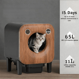 FURIIO Smart Self-Cleaning Cat Litter Box I Luxury Design. Zero Odor. Effortless Living