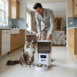 FURIIO NovaFeed Pro 5L Smart WiFi Automatic Cat Feeder with HD Camera
