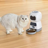 FURIIO Automatic Cat Feeder 3.5L – Programmable Portions with LCD Screen