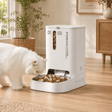 FURIIO Automatic Cat Feeder – 5L Dual Bowl WiFi Dispenser