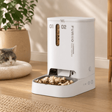 FURIIO Automatic Cat Feeder – 5L Dual Bowl WiFi Dispenser